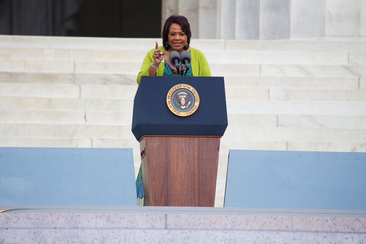 Reverend Bernice King speaking in 2013.