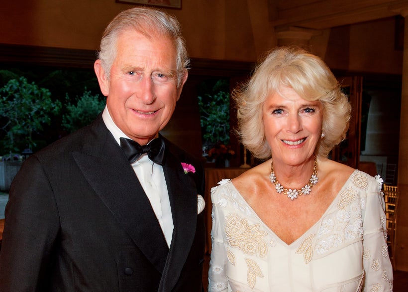 History repeating. HRH Prince Charles (L) is the great grandson of King Edward VII and HRH Duchess of Cornwall (R) is the gr