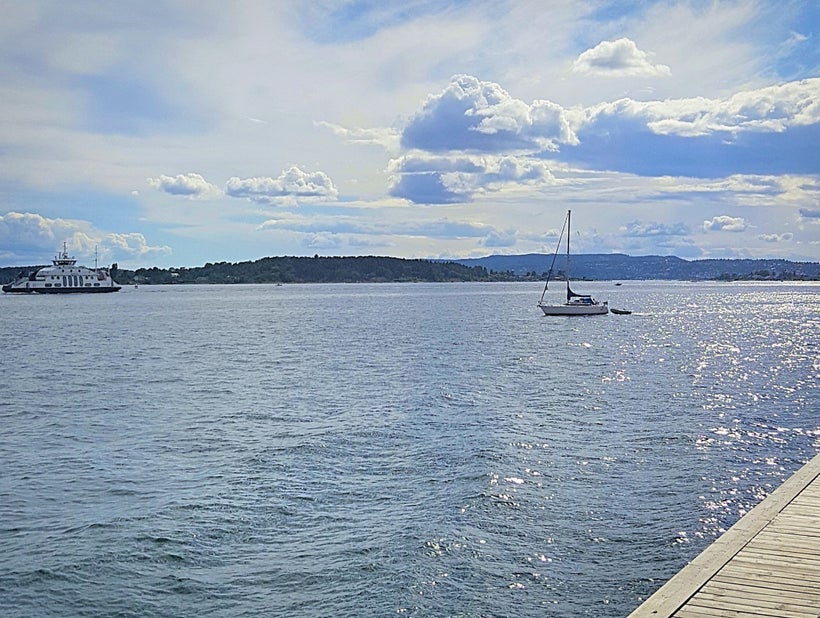 A stunning view from Oslo's Harbour Promenade.