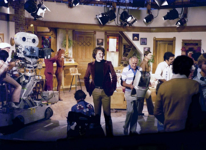 David Misch on the “Mork & Mindy” set.