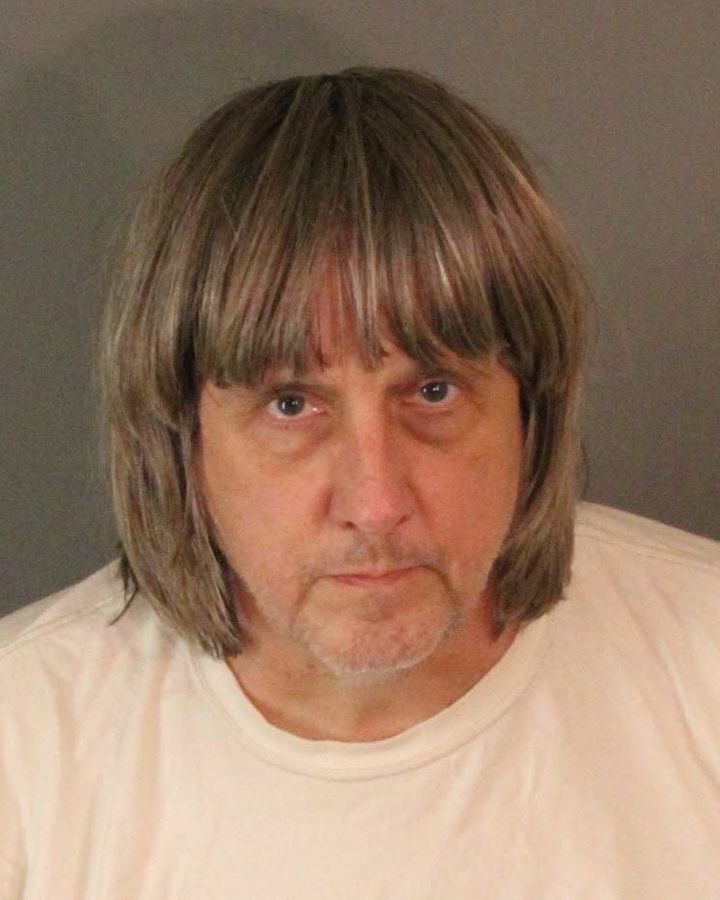 David Allen Turpin, 57, has been charged with nine counts of torture and 10 counts of child endangerment