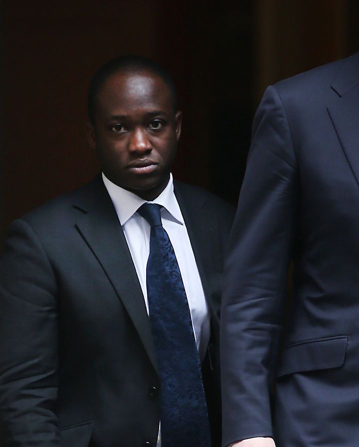 <strong>Sam Gyimah was moved to become Universities Minister in Theresa May's January reshuffle</strong>
