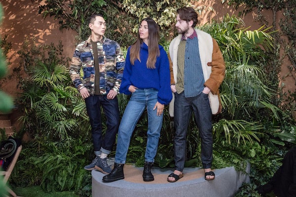 Models wearing some of the Fall/Winter 2018-19 styles from Birkenstock
