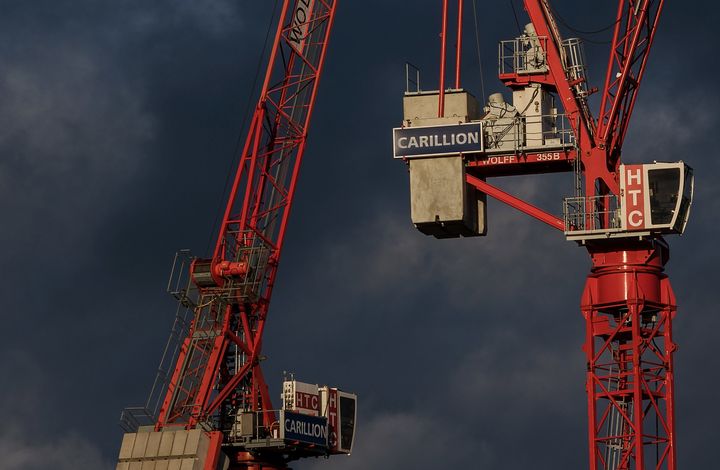 Construction firm Carillion collapsed into liquidation on Monday, risking thousands of jobs 