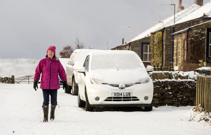 A woman in Longdon Beck as the area in the North Pennines