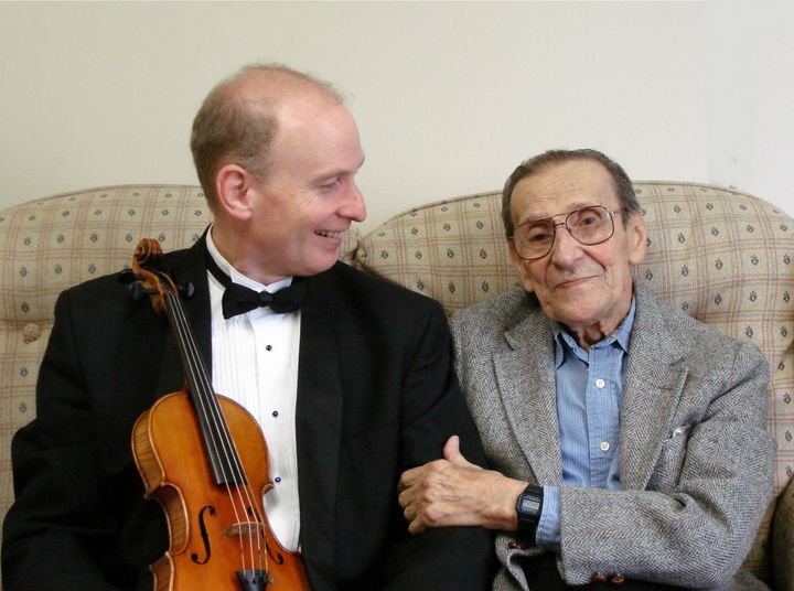 <p>Ed and the violinist</p>