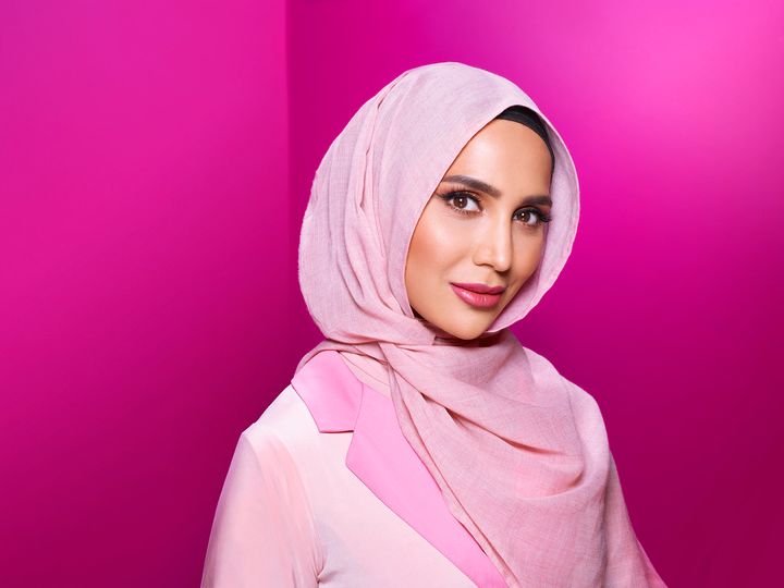 Amena Khan became the first woman in a hijab to feature in hair brand L'Oreal's advertising