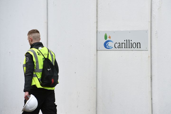 Carillion workers at Midland Metropolitan Hospital in Smethwick were reportedly sent home on Monday