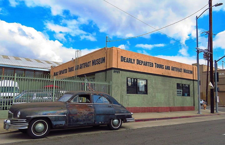 Michaels opened a Dearly Departed shop and museum in 2012. In 2017, he moved to a bigger space across from Hollywood Forever Cemetery.