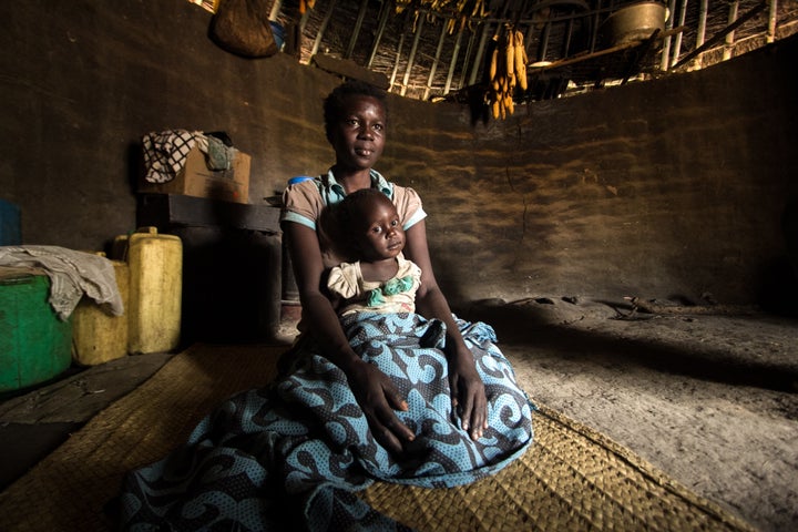 Abalo Monica was one of the first identified with nodding syndrome in 1998. Her son, Otema, is healthy and shows no sign of t