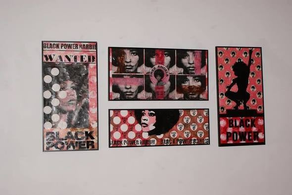 <p>New work for Jenita Landrum in the #(UN) Define Visible/Invisible Black Women in Columbus, Ohio at Shot Tower Gallery. “What a great opportunity to curate a show with beautiful black women.” says the curator Jenita </p>