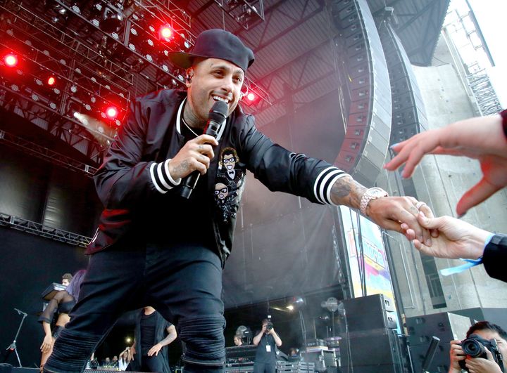 Nicky Jam performs onstage at KTUphoria 2017. 