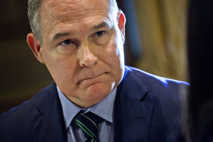 EPA Administrator Scott Pruitt spoke at Heartland's conference on Nov. 9. 