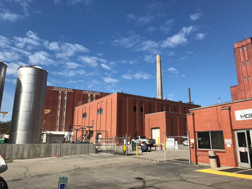 The MGP distillery in Lawrenceburg, Indiana.