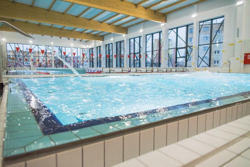 New swimming pool in Stogi district