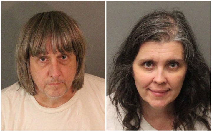 David Allen Turpin, 57, and Louise Anna Turpin, 49, have been charged with child endangerment and torture.