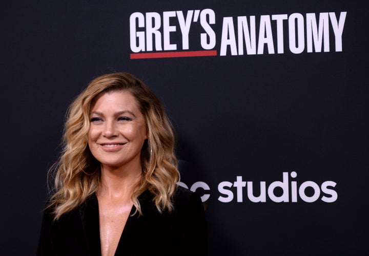 Ellen Pompeo arrives at the 300th episode celebration for ABC's "Grey's Anatomy" on Nov. 4, 2017.