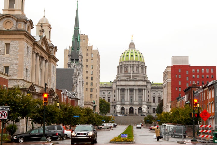 The Pennsylvania State Capitol in Harrisburg in 2011. 