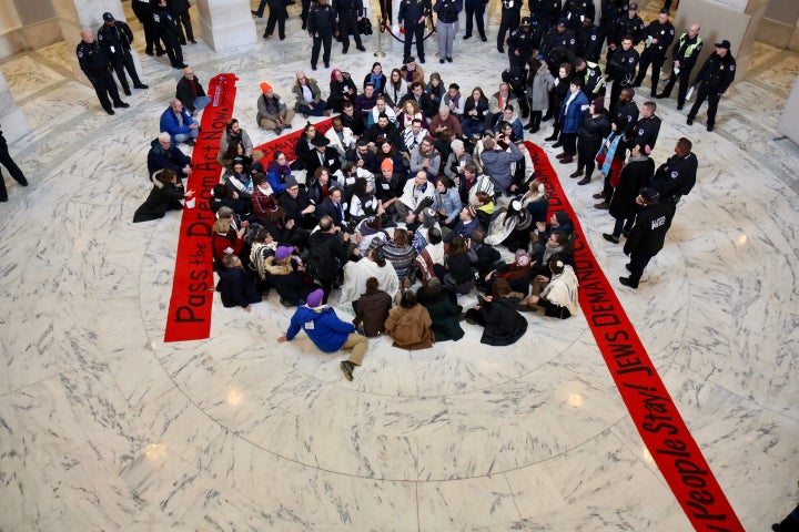 Over a hundred clergy members and activists participated in Wednesday's action to call for passage of the Dream Act.