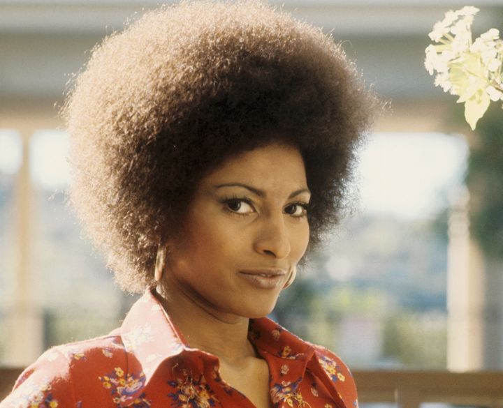Actress Pam Grier poses for a photo circa 1972 in Los Angeles.