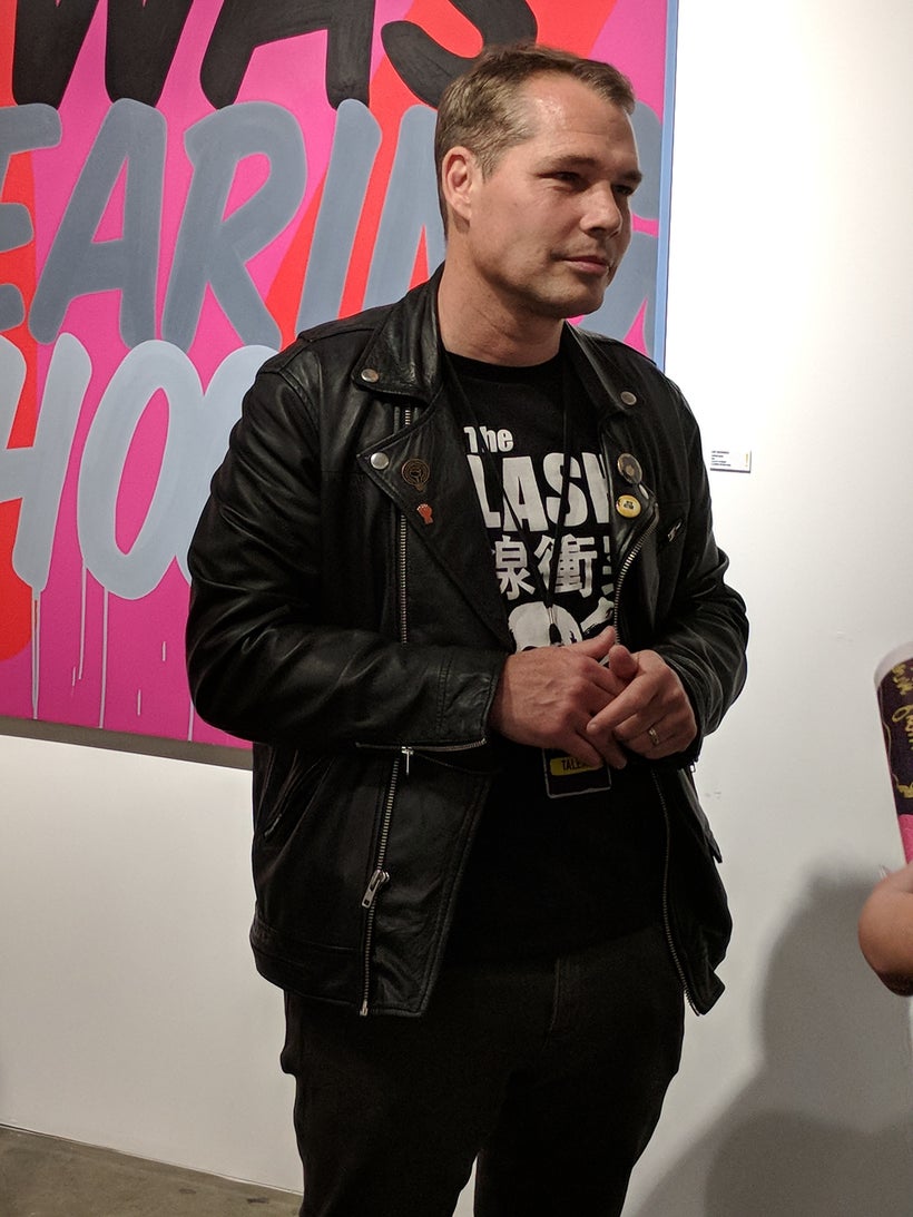Shepard Fairey, amongst other notable artists, were on hand Friday evening to celebrate the launch of INTO ACTION!