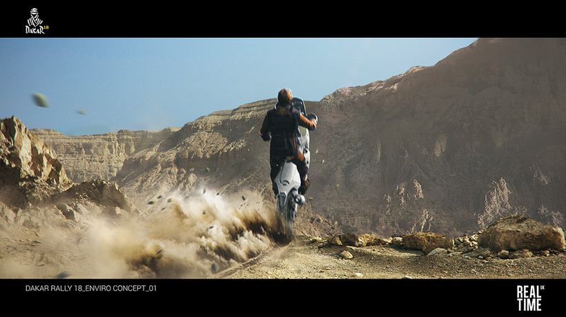 Dakar 18 Video Game Announcement Trailer: Concept Art by <a rel="nofollow" href="http://realtimeuk.com/" target="_blank">Real