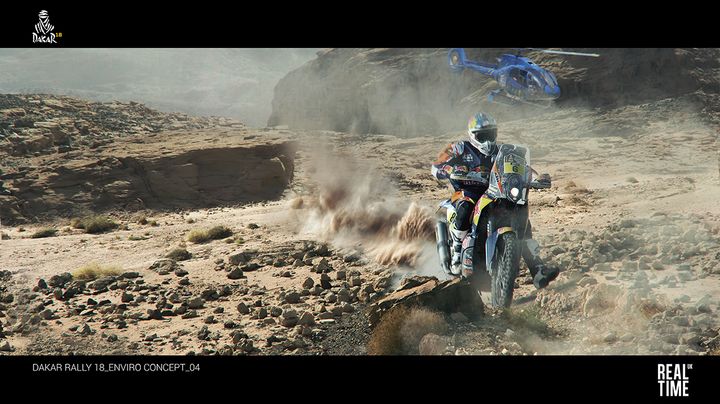 Dakar 18 Video Game Announcement Trailer: Concept Art by RealTimeUK 