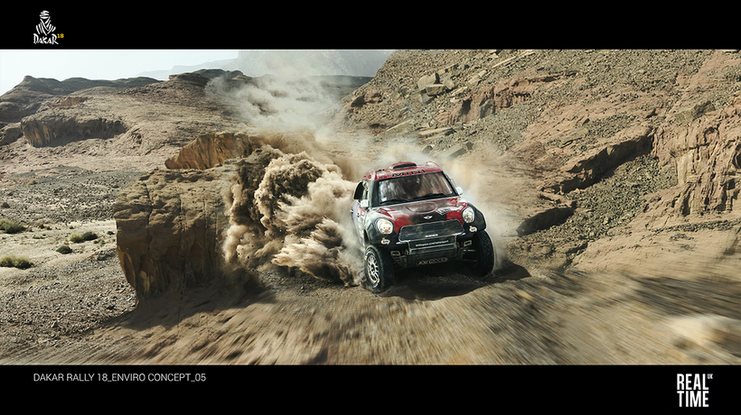 Dakar 18 Video Game Announcement Trailer: Concept Art by <a rel="nofollow" href="http://realtimeuk.com/" target="_blank">Real