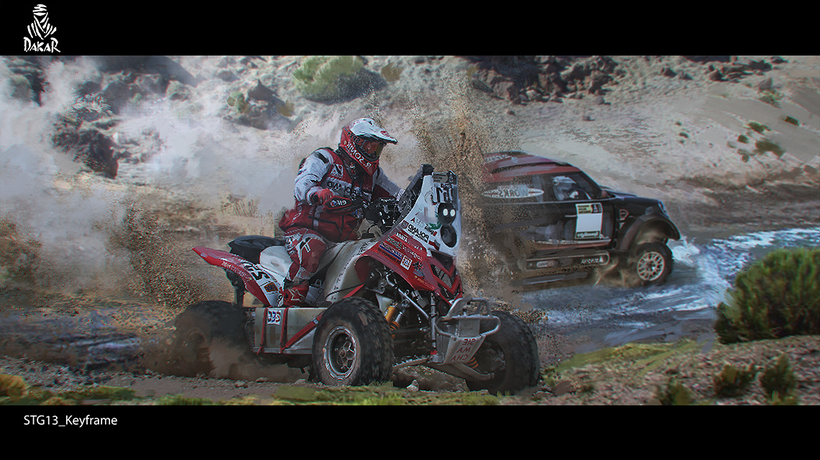 Dakar 18 Video Game Announcement Trailer: Concept Art by <a rel="nofollow" href="http://realtimeuk.com/" target="_blank">Real