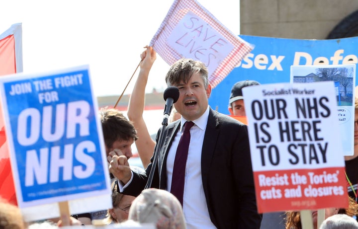 Labour's Jon Ashworth says the NHS is in crisis