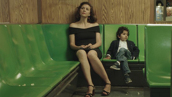 Maggie Gyllenhaal and Parker Sevak in "The Kindergarten Teacher" by Sara Colangelo. 