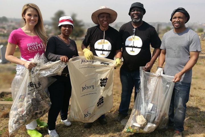 The city of Johannesburg held their first city-wide cleanup campaign on September 30th. 
