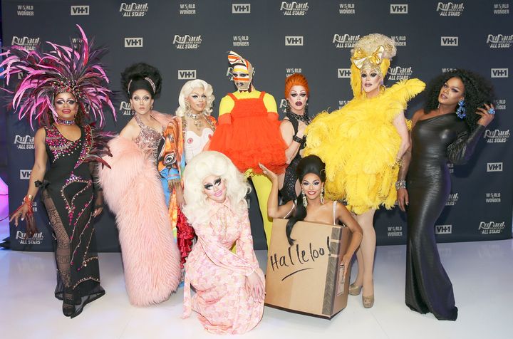 The cast of the third season of "RuPaul's Drag Race All Stars."