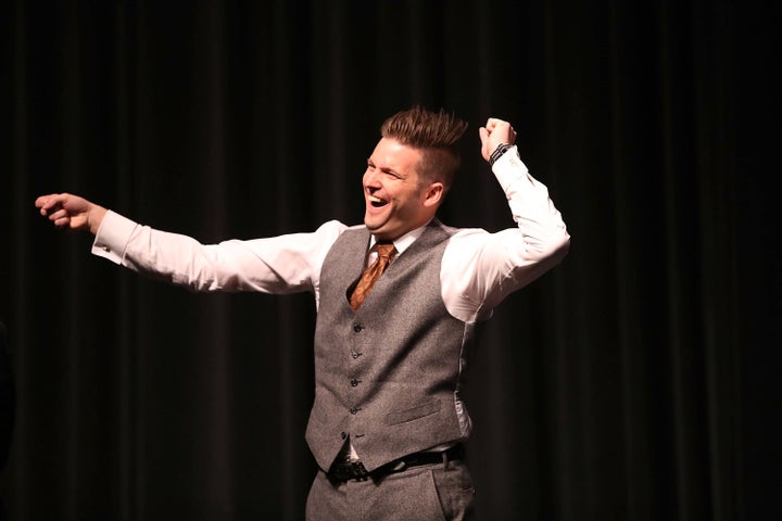 White nationalist Richard Spencer speaks at the University of Florida on Oct. 19, 2017. Michigan State University has agreed to let Spencer speak on its campus on March 5, 2018.