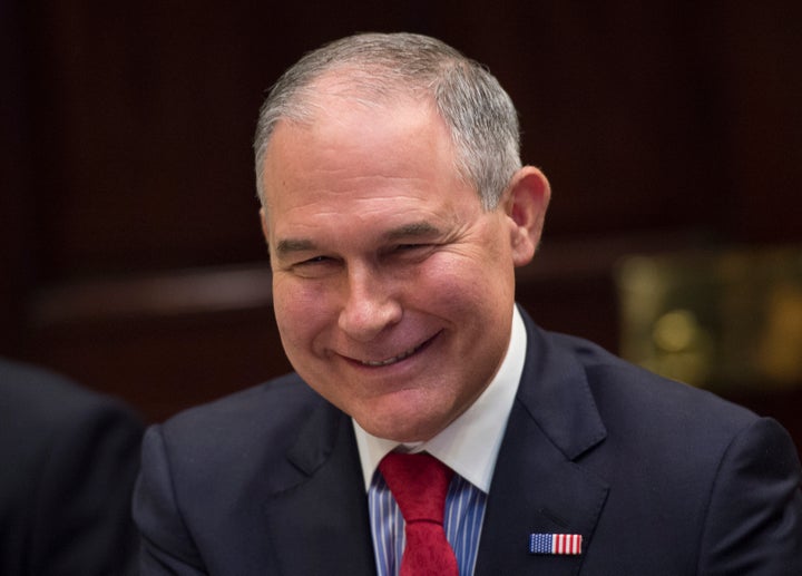 EPA Administrator Scott Pruitt. 