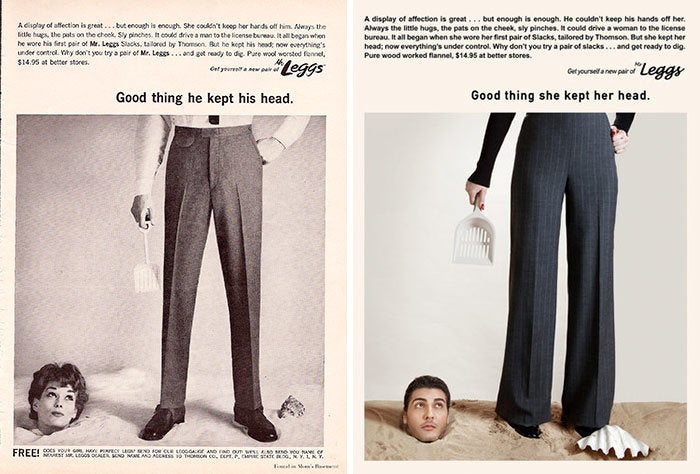 Artist Gives Vintage Ads A Feminist Makeover By Swapping Gender Roles Huffpost