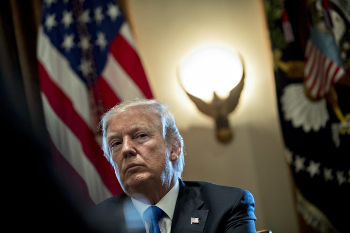 President Donald Trump listens during a meeting on immigration with bipartisan members of Congress in the Cabinet Room of the White House in Washington, D.C., Jan. 9, 2018.