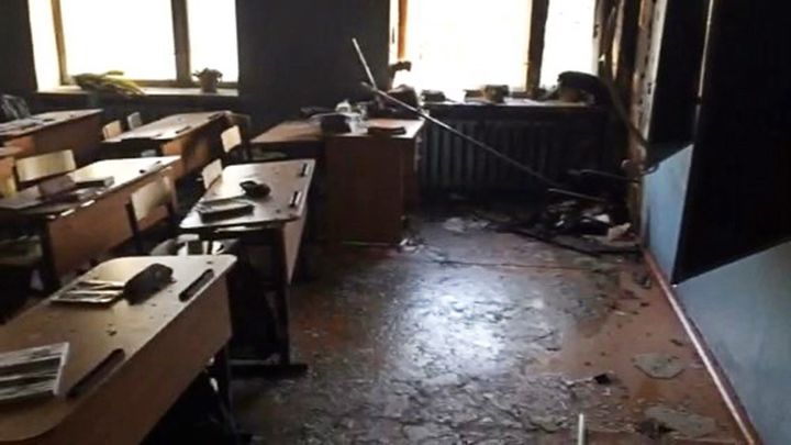 The boy allegedly attacked his teacher and school makes with an ax, tried to start a fire in class and attempted suicide before his arrest.