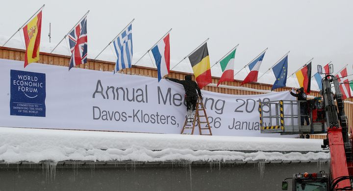 Oxfam released a report ahead of the World Economic Forum in Davos, Switzerland
