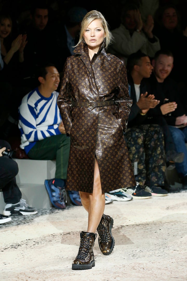 Kate Moss walks the runway during the Louis Vuitton Ready to Wear News  Photo - Getty Images