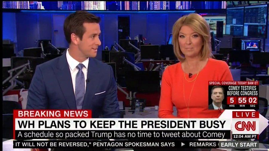 Cable News Chyrons Tell The Bizarre Story Of Trump's First Year In ...