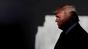 U.S. President Donald Trump prepares to address the annual March for Life rally, taking place on the National Mall, from the White House Rose Garden in Washington, U.S., January 19, 2018. REUTERS/Carlos Barria