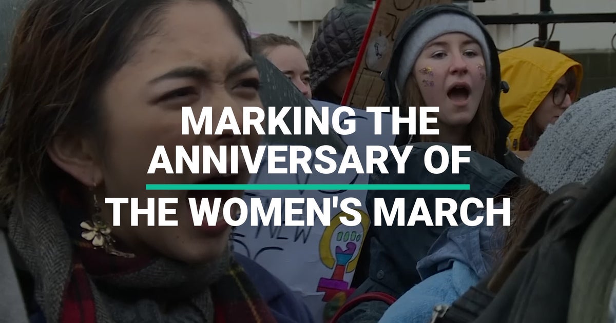 Anniversary Of The Women's March In London | HuffPost UK News