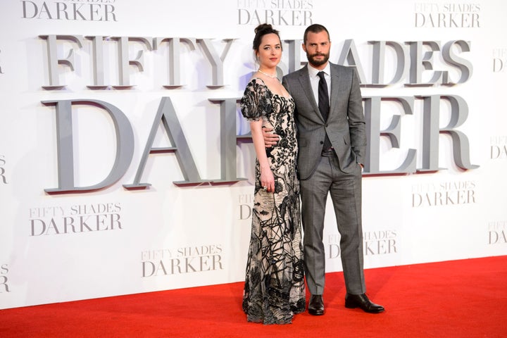 Οι πρωταγωνιστές του «50 Shades Darker», η Dakota Johnson και ο Jamie Dornan. 