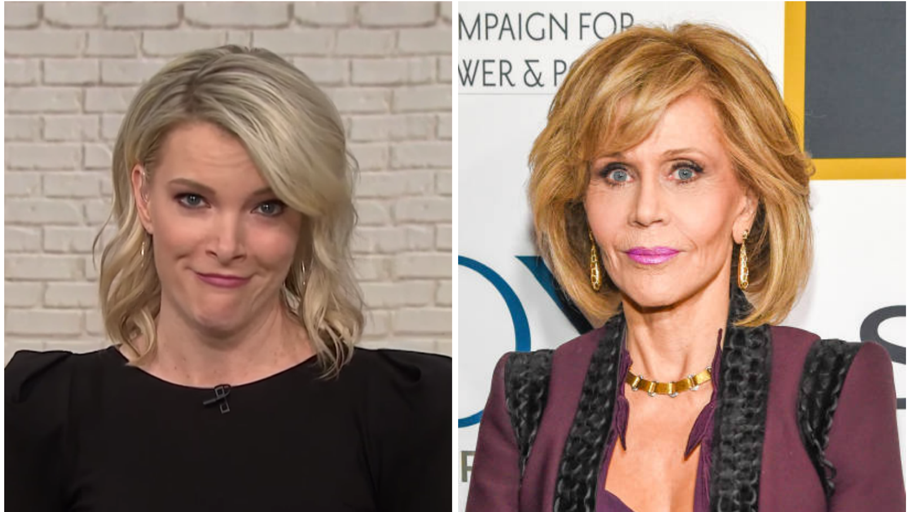 Megyn Kelly Tears Into Jane Fonda About Plastic Surgery, 'Hanoi Jane