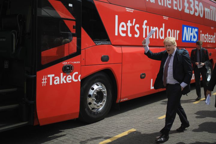 Boris Johnson's famous Vote Leave battlebus claim