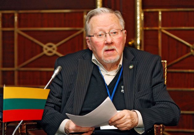 Vytautas Landsbergis 2001 auf dem ersten Schwarzmeerforum