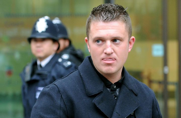 English Defence League founder Tommy Robinson 