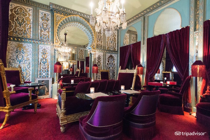 The lobby of the Maison Souquet in Paris, which snagged the top spot for TripAdvisor's best hotel in the world for romance. A night at Maison Souquet averages about $471 a night. 