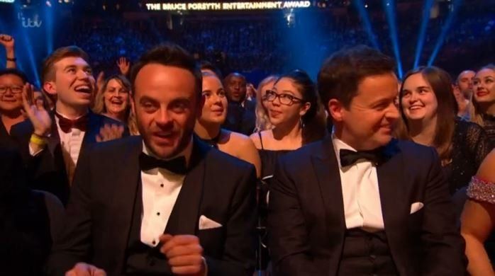Ant and Dec also won two other awards